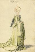 Albrecht Durer A Nuremberg Lady Dressed to go to a Dance Spain oil painting artist